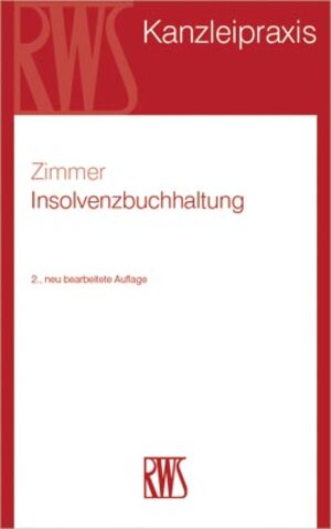 Buchcover Insolvenzbuchhaltung | Thomas Zimmer | EAN 9783814554853 | ISBN 3-8145-5485-X | ISBN 978-3-8145-5485-3