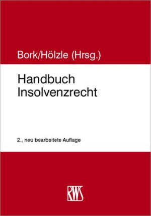 Buchcover Handbuch Insolvenzrecht  | EAN 9783814555300 | ISBN 3-8145-5530-9 | ISBN 978-3-8145-5530-0