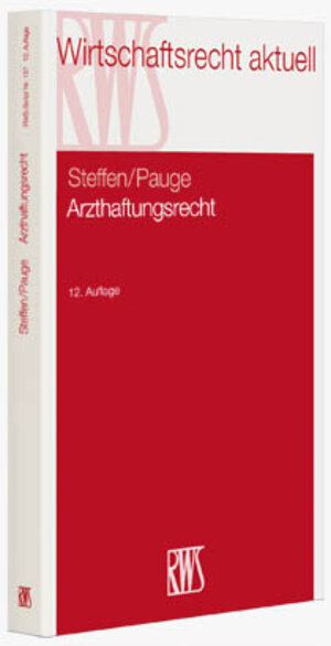 Buchcover Arzthaftungsrecht | Erich Steffen | EAN 9783814578378 | ISBN 3-8145-7837-6 | ISBN 978-3-8145-7837-8