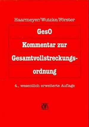 Gesamtvollstreckungsordnung. GesO