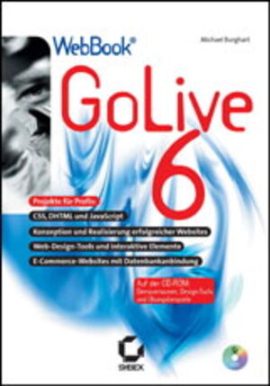 GoLive 6, m. CD-ROM