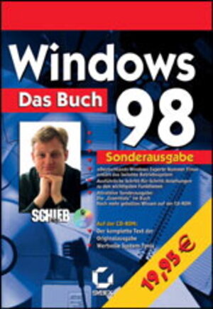 Buchcover Windows 98 | Jörg Schieb | EAN 9783815580752 | ISBN 3-8155-8075-7 | ISBN 978-3-8155-8075-2