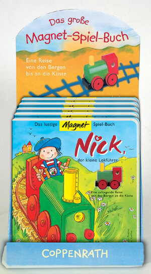 Buchcover Das lustige Magnet-Spiel-Buch - Nick, der kleine Lokführer  | EAN 9783815735640 | ISBN 3-8157-3564-5 | ISBN 978-3-8157-3564-0