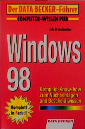 Der Data Becker Führer, Windows 98