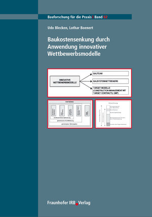 Buchcover Baukostensenkung durch Anwendung innovativer Wettbewerbsmodelle | Udo Blecken | EAN 9783816763383 | ISBN 3-8167-6338-3 | ISBN 978-3-8167-6338-3