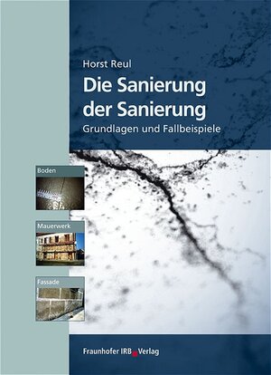 Die Sanierung der Sanierung. Boden, Mauerwerk und Fassade. Grundlagen und Fallbeispiele