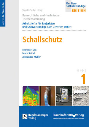 Buchcover Baurechtliche und -technische Themensammlung. Heft 1: Schallschutz. | Mark Seibel | EAN 9783816784975 | ISBN 3-8167-8497-6 | ISBN 978-3-8167-8497-5