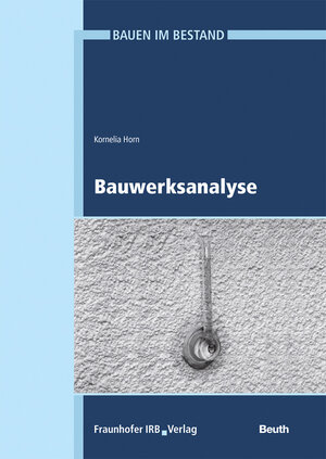 Buchcover Bauwerksanalyse | Kornelia Horn | EAN 9783816794837 | ISBN 3-8167-9483-1 | ISBN 978-3-8167-9483-7