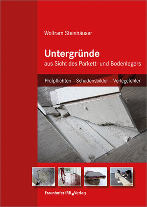 Buchcover Untergründe aus Sicht des Parkett- und Bodenlegers | Wolfram Steinhäuser | EAN 9783816797746 | ISBN 3-8167-9774-1 | ISBN 978-3-8167-9774-6