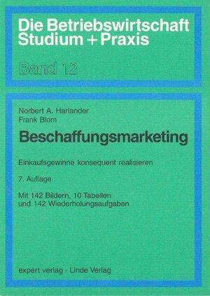 Buchcover Beschaffungsmarketing | Norbert A. Harlander | EAN 9783816917106 | ISBN 3-8169-1710-0 | ISBN 978-3-8169-1710-6