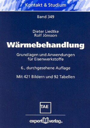 Buchcover Wärmebehandlung | Dieter Liedtke | EAN 9783816924173 | ISBN 3-8169-2417-4 | ISBN 978-3-8169-2417-3