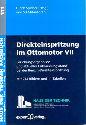 Buchcover Direkteinspritzung im Ottomotor, VII: | Ulrich Spicher | EAN 9783816929659 | ISBN 3-8169-2965-6 | ISBN 978-3-8169-2965-9