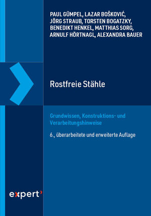 Buchcover Rostfreie Stähle | Paul Gümpel | EAN 9783816935407 | ISBN 3-8169-3540-0 | ISBN 978-3-8169-3540-7