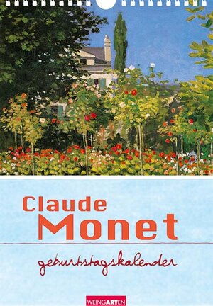 Claude Monet Geburtstagskalender. Immerwährendes Kalendarium.