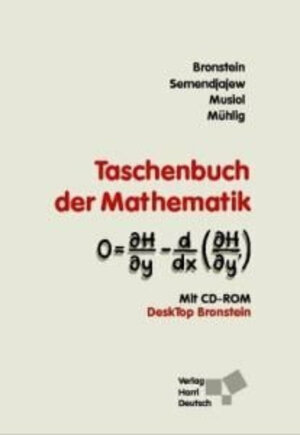 Buchcover Taschenbuch der Mathematik | Ilja N Bronstein | EAN 9783817120185 | ISBN 3-8171-2018-4 | ISBN 978-3-8171-2018-5