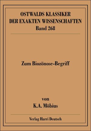 Zum Biozönose-Begriff. Die Auster und die Austernwirtschaft 1877