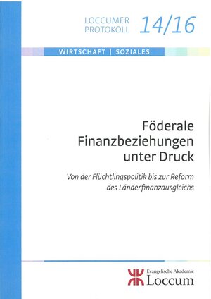 Buchcover Föderale Finanzbeziehungen unter Druck  | EAN 9783817214167 | ISBN 3-8172-1416-2 | ISBN 978-3-8172-1416-7