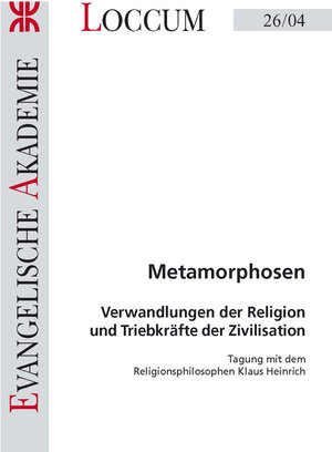 Buchcover Metamorphosen | Hans P Burmeister | EAN 9783817226047 | ISBN 3-8172-2604-7 | ISBN 978-3-8172-2604-7