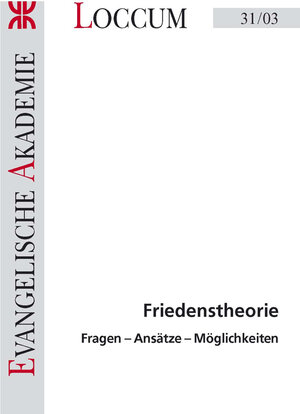 Buchcover Friedenstheorie | Jörg Calliess | EAN 9783817231034 | ISBN 3-8172-3103-2 | ISBN 978-3-8172-3103-4