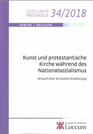 Buchcover Kunst und protestantische Kirche während des Nationalsozialismus  | EAN 9783817234189 | ISBN 3-8172-3418-X | ISBN 978-3-8172-3418-9