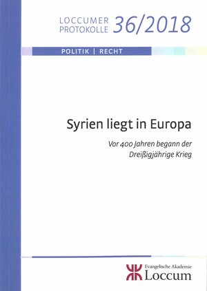 Buchcover Syrien liegt in Europa  | EAN 9783817236183 | ISBN 3-8172-3618-2 | ISBN 978-3-8172-3618-3