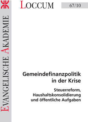Buchcover Gemeindefinanzpolitik in der Krise  | EAN 9783817267101 | ISBN 3-8172-6710-X | ISBN 978-3-8172-6710-1