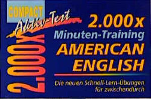 2000 x Minuten-Training, American English: Die neuen Schnell-Lern-Übungen für zwischendurch