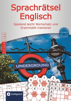 Buchcover Compact Sprachrätsel Englisch - Niveau A1 & A2 | Barbara Werner | EAN 9783817497126 | ISBN 3-8174-9712-1 | ISBN 978-3-8174-9712-6