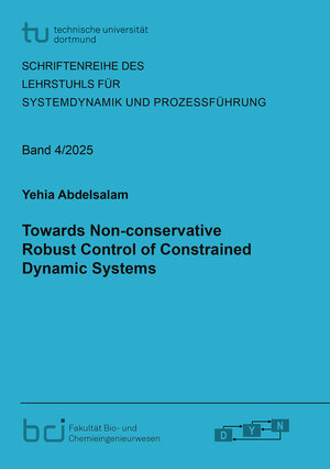 Buchcover Towards Non-conservative Robust Control of Constrained Dynamic Systems | Yehia Abdelsalam | EAN 9783819100208 | ISBN 3-8191-0020-2 | ISBN 978-3-8191-0020-8