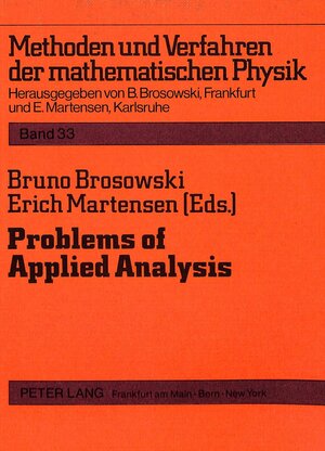Buchcover Problems of Applied Analysis  | EAN 9783820498387 | ISBN 3-8204-9838-9 | ISBN 978-3-8204-9838-7