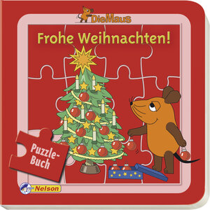 Buchcover Die Maus, Frohe Weihnachten! Puzzlebuch  | EAN 9783821235905 | ISBN 3-8212-3590-X | ISBN 978-3-8212-3590-5
