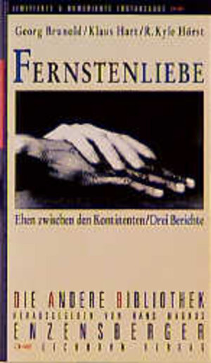 Buchcover Fernstenliebe | Georg Brunold | EAN 9783821841724 | ISBN 3-8218-4172-9 | ISBN 978-3-8218-4172-4