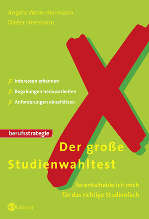 Buchcover Der große Studienwahltest | Dieter Herrmann | EAN 9783821859613 | ISBN 3-8218-5961-X | ISBN 978-3-8218-5961-3