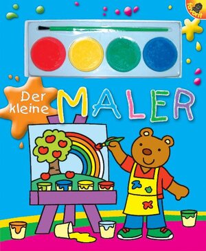 Buchcover Der kleine Maler - blau  | EAN 9783822712160 | ISBN 3-8227-1216-7 | ISBN 978-3-8227-1216-0