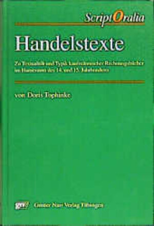 Buchcover Handelstexte | Doris Tophinke | EAN 9783823354246 | ISBN 3-8233-5424-8 | ISBN 978-3-8233-5424-6