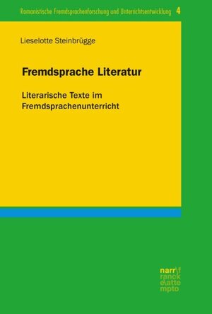 Buchcover Fremdsprache Literatur | Lieselotte Steinbrügge | EAN 9783823380023 | ISBN 3-8233-8002-8 | ISBN 978-3-8233-8002-3