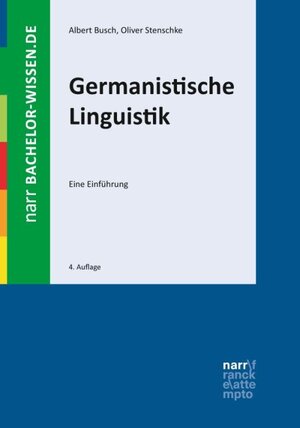 Buchcover Germanistische Linguistik | Albert Busch | EAN 9783823381310 | ISBN 3-8233-8131-8 | ISBN 978-3-8233-8131-0