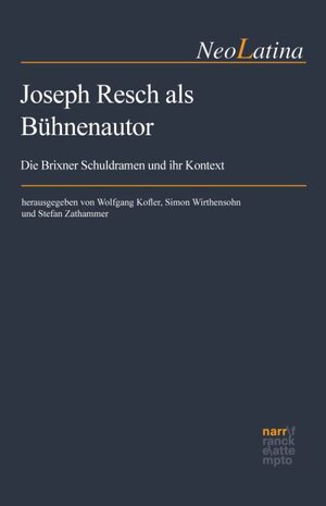 Buchcover Joseph Resch als Bühnenautor  | EAN 9783823382300 | ISBN 3-8233-8230-6 | ISBN 978-3-8233-8230-0