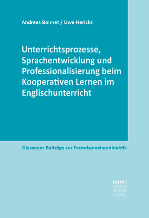 Buchcover Kooperatives Lernen im Englischunterricht | Andreas Bonnet | EAN 9783823384274 | ISBN 3-8233-8427-9 | ISBN 978-3-8233-8427-4