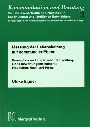 Buchcover Messung der Lebenshaltung auf kommunaler Ebene | Ulrike Eigner | EAN 9783823612445 | ISBN 3-8236-1244-1 | ISBN 978-3-8236-1244-5