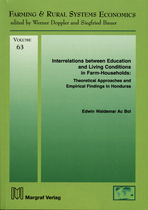 Buchcover Interrelations between Education and Living Conditions in Farm-Households: | Edwin Waldemar Ac Bol | EAN 9783823614371 | ISBN 3-8236-1437-1 | ISBN 978-3-8236-1437-1