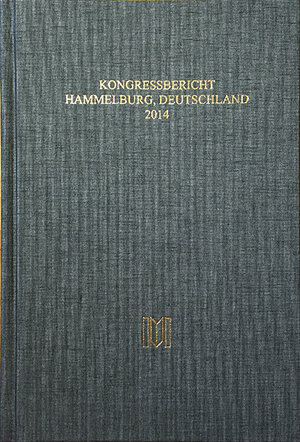 Buchcover Kongressbericht Hammelburg, Deutschland 2014  | EAN 9783823617143 | ISBN 3-8236-1714-1 | ISBN 978-3-8236-1714-3