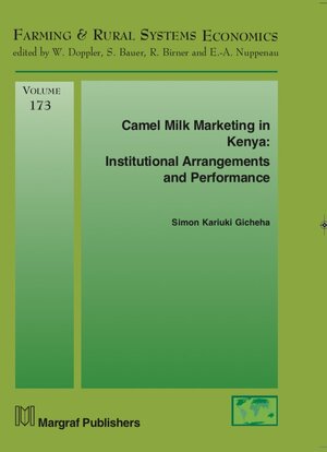 Buchcover Camel Milk Marketing in Kenya | Simon Kariuki Gicheha | EAN 9783823618140 | ISBN 3-8236-1814-8 | ISBN 978-3-8236-1814-0