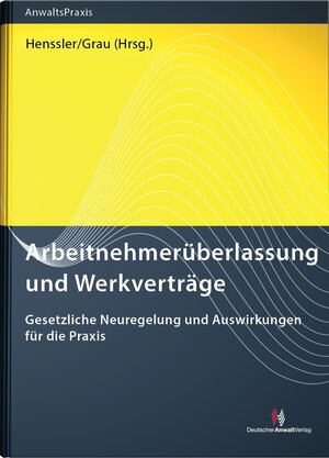 Buchcover Arbeitnehmerüberlassung und Werkverträge | Robert Bauer | EAN 9783824015047 | ISBN 3-8240-1504-8 | ISBN 978-3-8240-1504-7