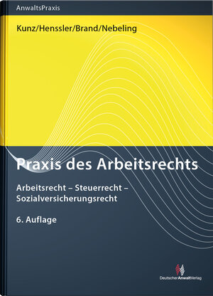 Buchcover Praxis des Arbeitsrechts  | EAN 9783824015764 | ISBN 3-8240-1576-5 | ISBN 978-3-8240-1576-4