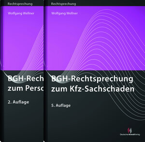 Buchcover Paket "BGH-Rechtsprechung zum Personenschaden und zum Kfz-Sachschaden"  | EAN 9783824016426 | ISBN 3-8240-1642-7 | ISBN 978-3-8240-1642-6