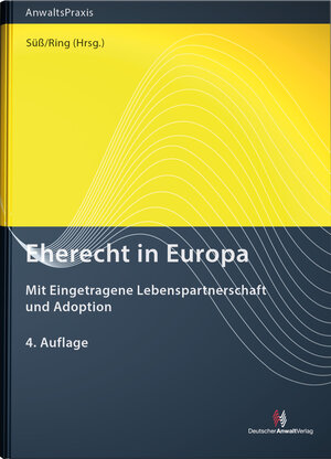 Buchcover Eherecht in Europa  | EAN 9783824016570 | ISBN 3-8240-1657-5 | ISBN 978-3-8240-1657-0