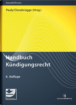 Buchcover Handbuch Kündigungsrecht  | EAN 9783824017249 | ISBN 3-8240-1724-5 | ISBN 978-3-8240-1724-9