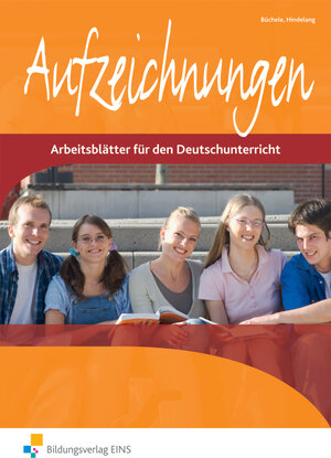 Buchcover Aufzeichnungen - Arbeitsblätter für den Deutschunterricht | Manfred Büchele | EAN 9783824203079 | ISBN 3-8242-0307-3 | ISBN 978-3-8242-0307-9