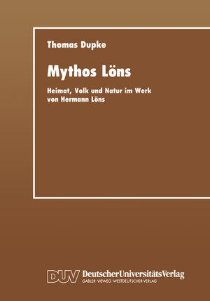 Buchcover Mythos Löns  | EAN 9783824441402 | ISBN 3-8244-4140-3 | ISBN 978-3-8244-4140-2
